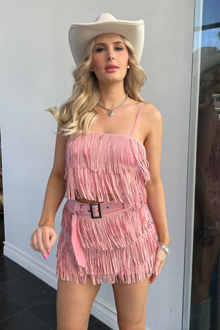 Nashville Barbie Dress-Pink