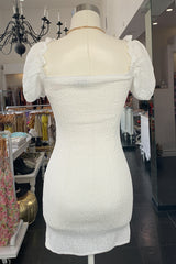 Rosalind Dress-White
