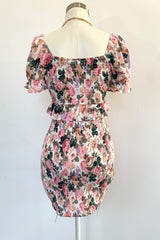 Meredith Dress Set-Pink Floral