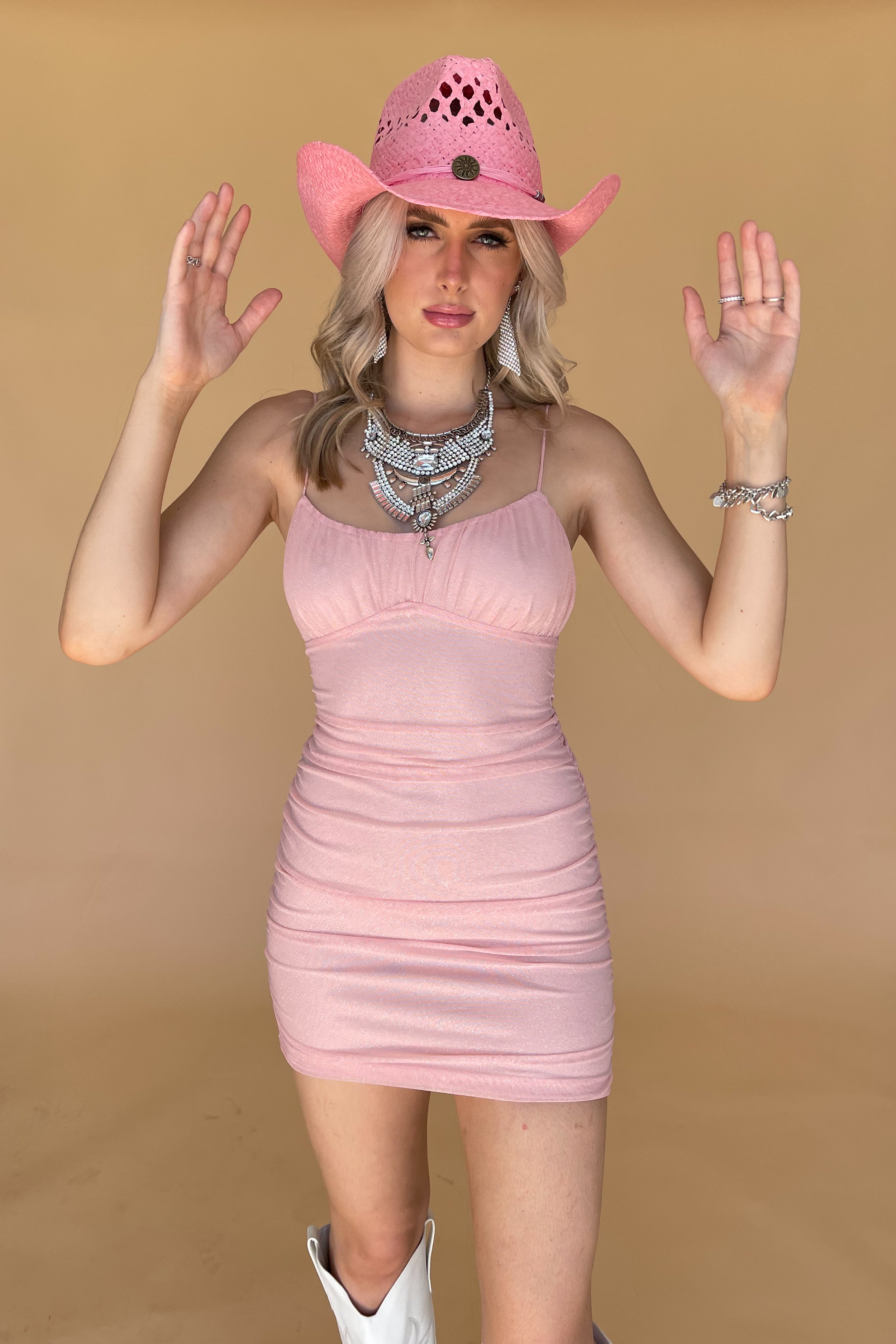 Main Stage Dress-Pink