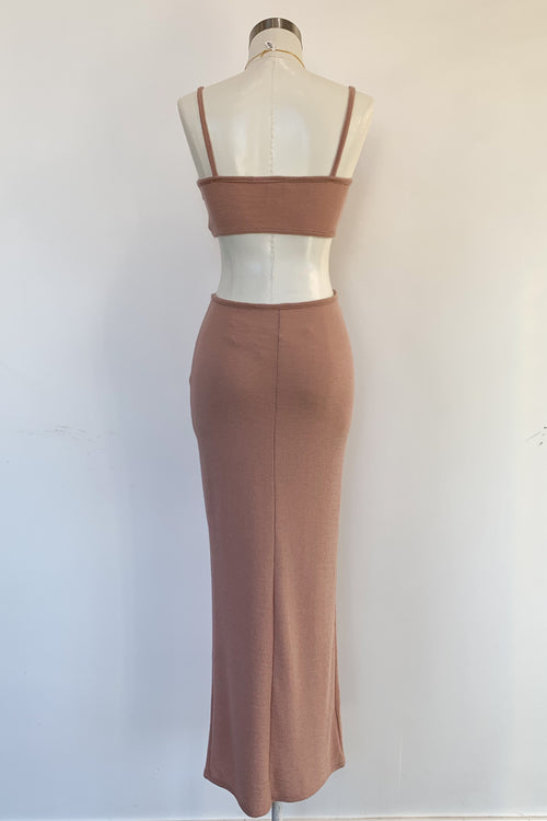 Tulum Maxi Dress-Sunset