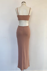 Tulum Maxi Dress-Sunset