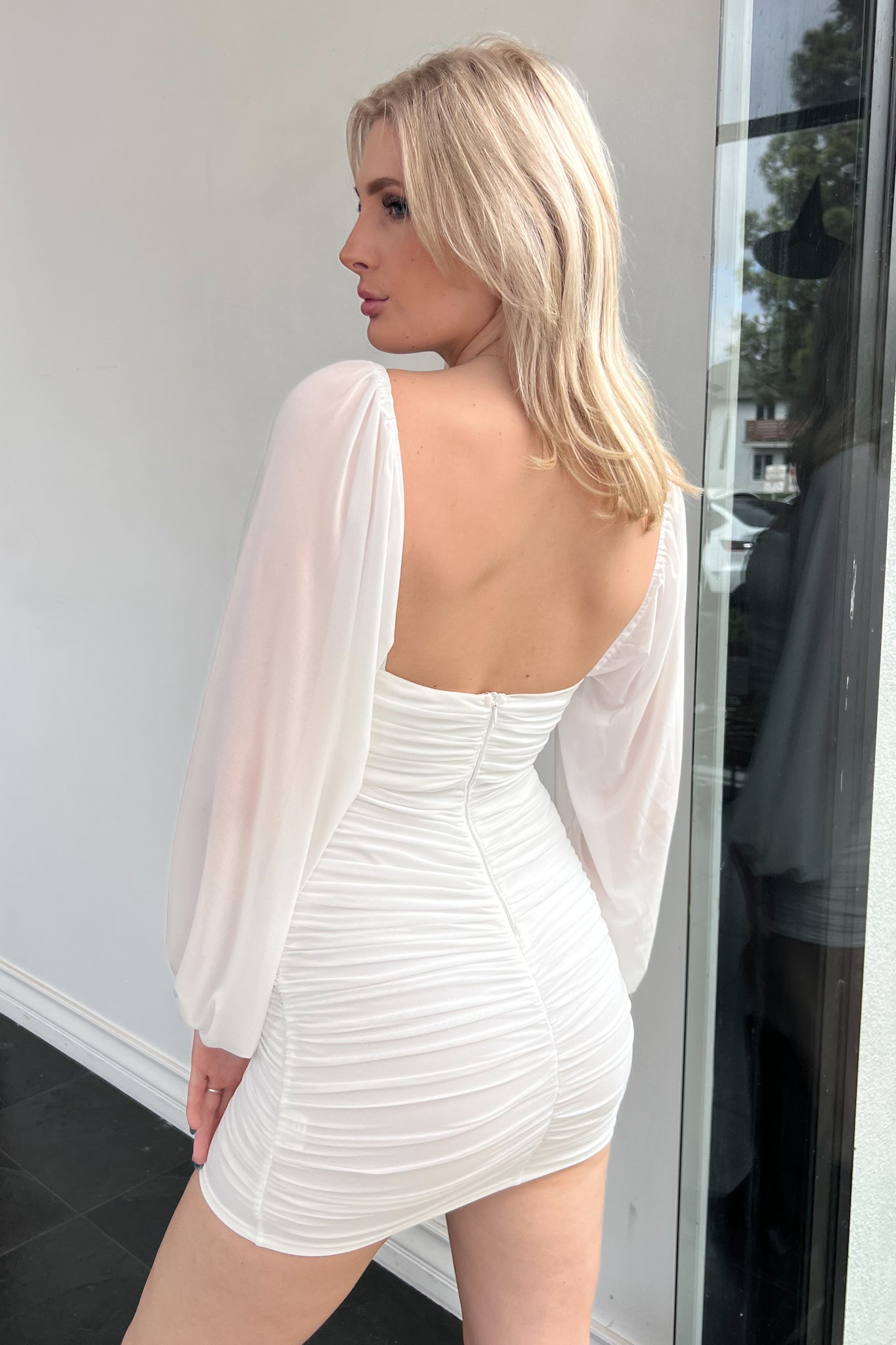 Love Me Right Dress-White