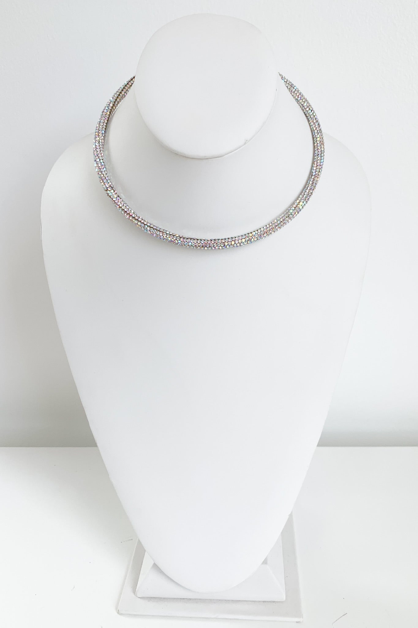 Mirage Necklace-Iridescent Crystal