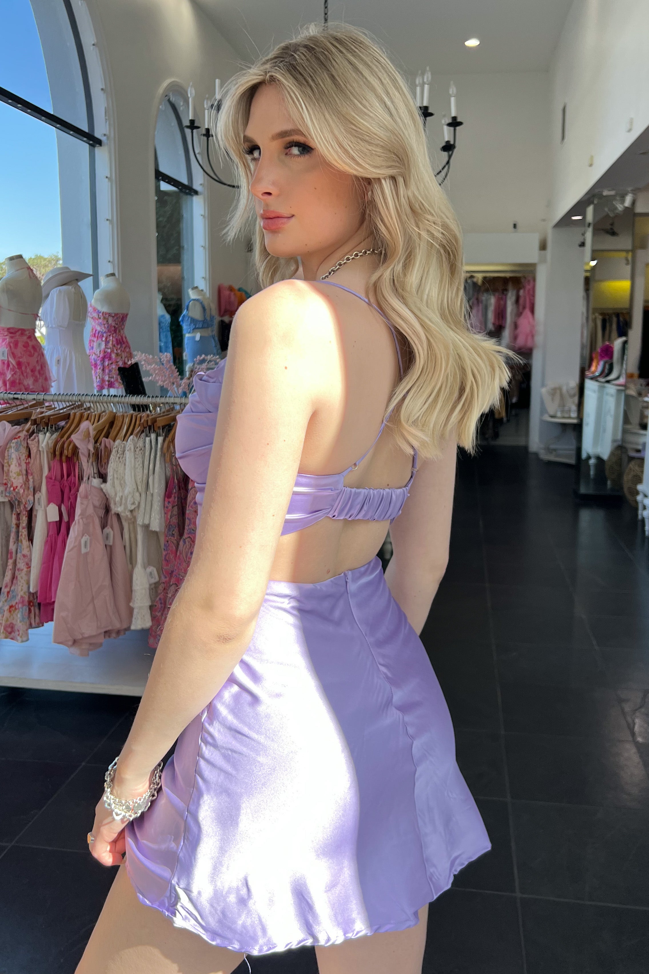 Summer Fling Dress-Lavender