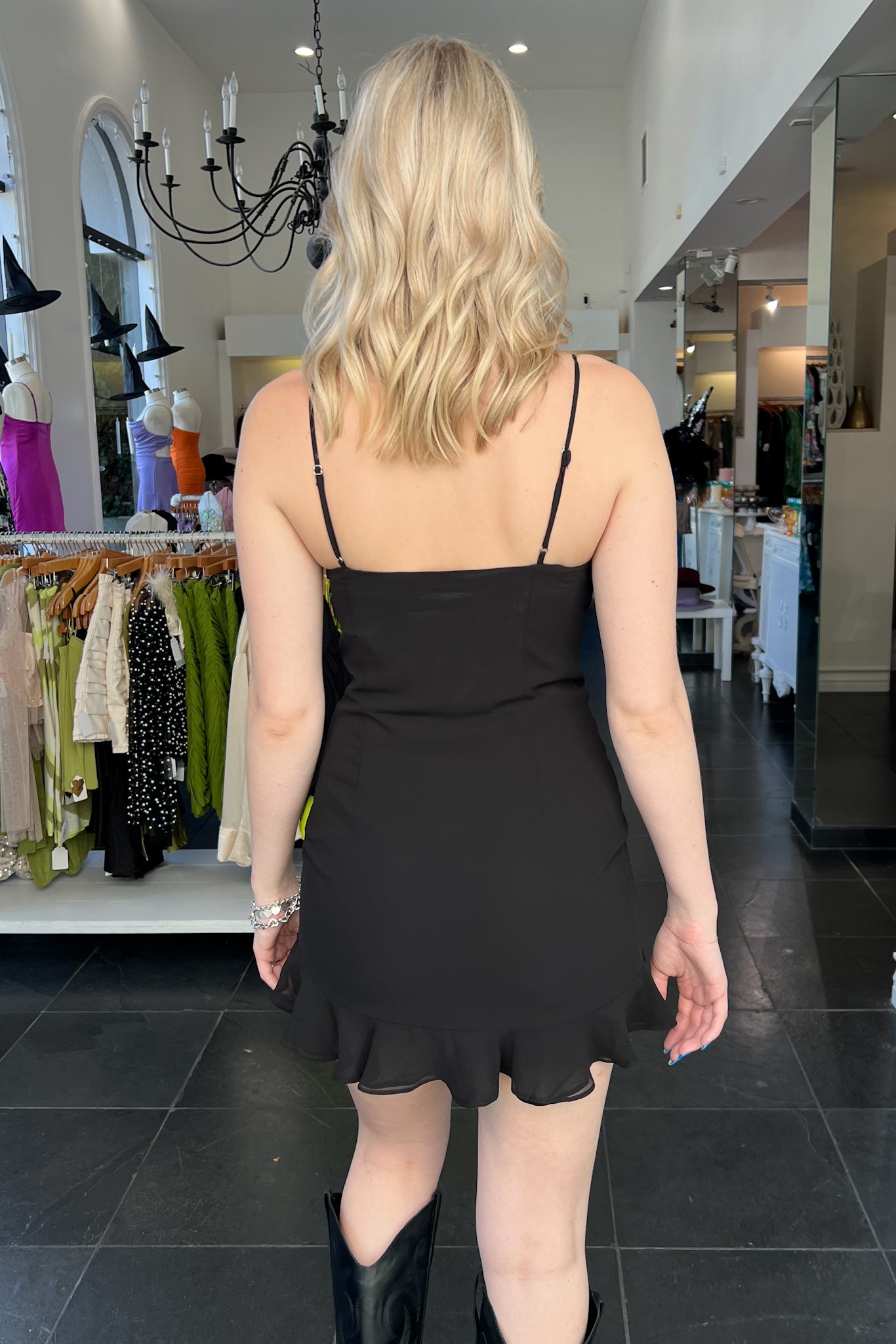 One For Me Dress-Black